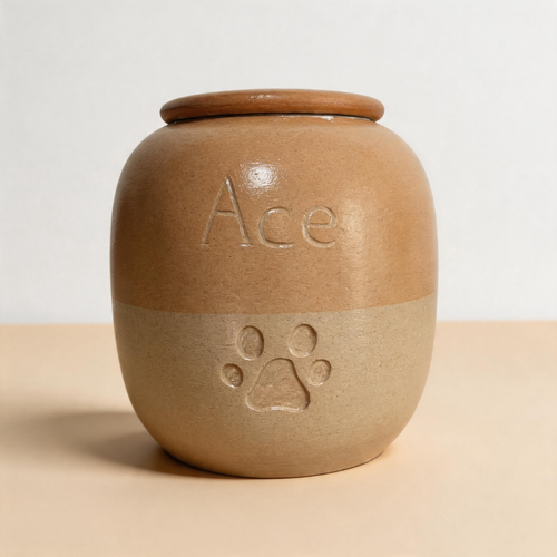 Two Tone Winnie Urn sample