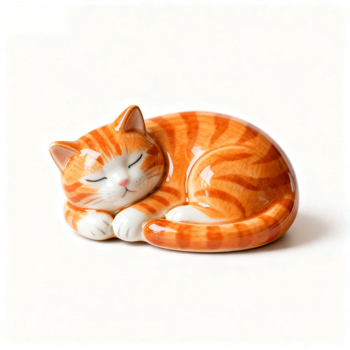 Cat Figurine Urn sample