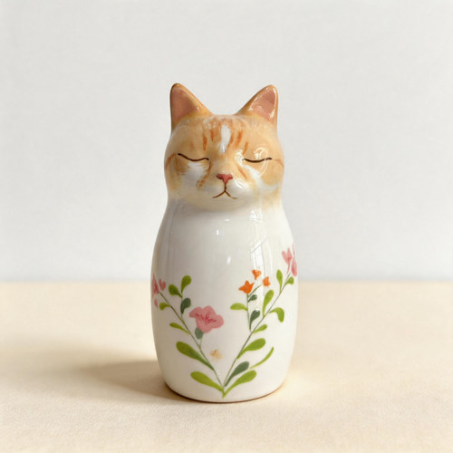 Cat Shaped Urn sample