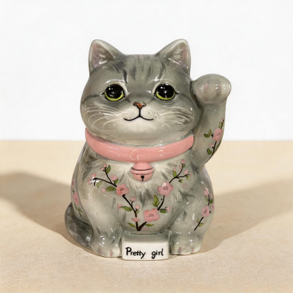Maneki Neko Lucky Cat Urn