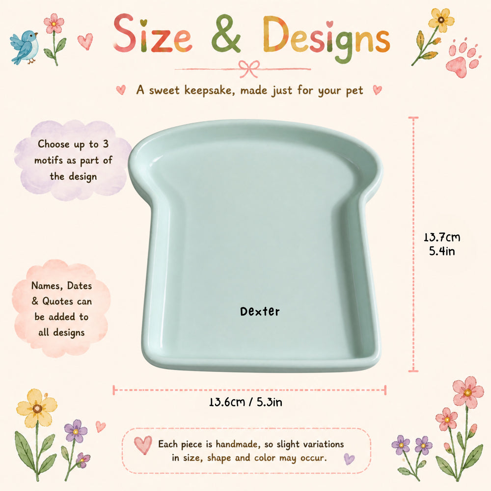 Toast dish size guide